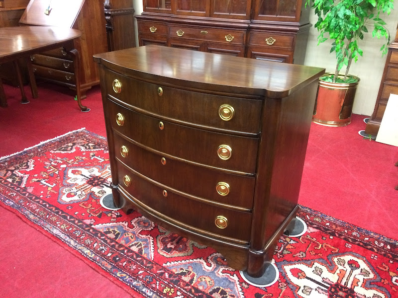 Vintage Statton Bowfront Bachelor Chest