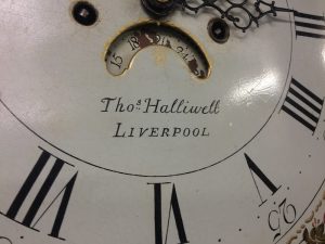 antique english clock