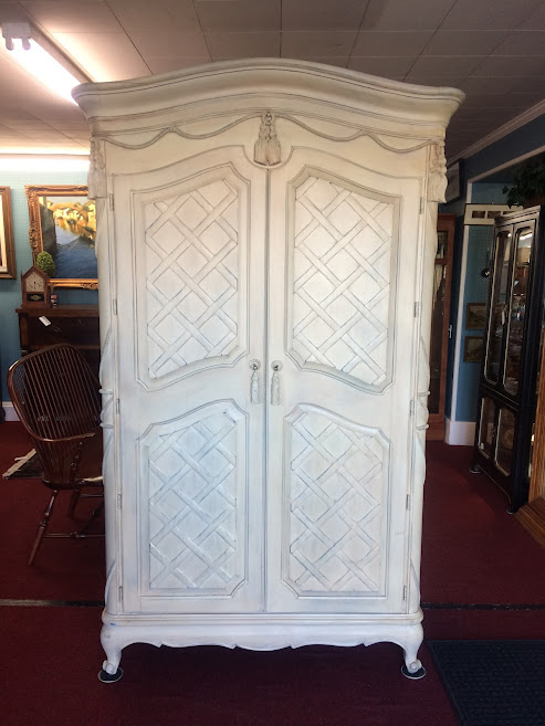 White Armoire Shabby Chic Furniture, Shabby Chic Armoire