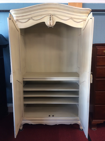 White Armoire, Shabby Chic Furniture