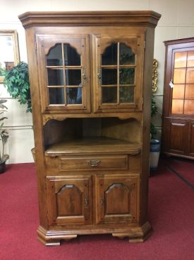 Vintage Corner Cabinet, Temple Stuart Furniture