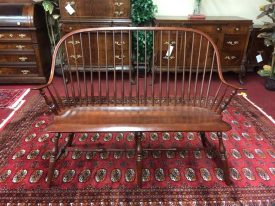 Deacons Bench, Windsor Bench, Nichols and Stone Furniture