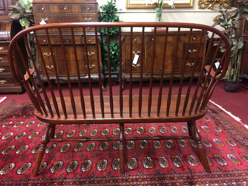 Deacons Bench, Windsor Bench, Nichols and Stone Furniture