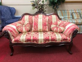 Antique Settee, Victorian Furniture Sofa