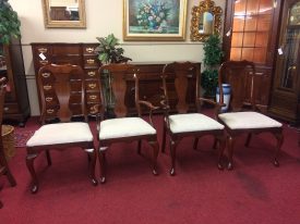 Vintage Dining Chairs, Set of Four