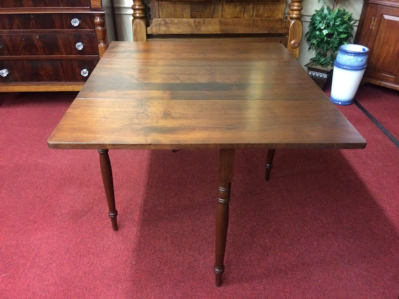 Antique Drop Leaf Table, Gateleg Table