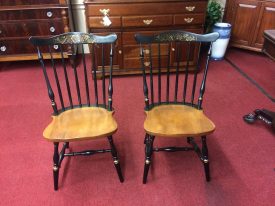 Vintage Hitchcock Chairs, The Pair