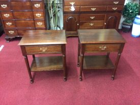 Vintage Nightstands, Stickley Furniture, the Pair