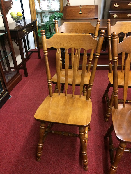 Vintage Dining Chairs, Moosehead Furniture, Set of Six