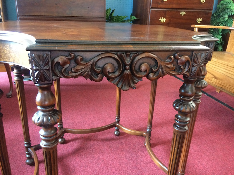 Antique Center Table, Jacobean Style Furniture