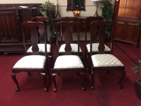 Vintage Dining Chairs, Dutchcrafters Furniture, Set of Six