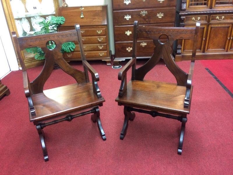 Antique Gothic Chairs, The Pair