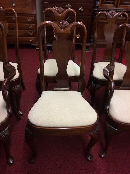Vintage Dining Chairs, Hickory Chair Furniture, Set of Six