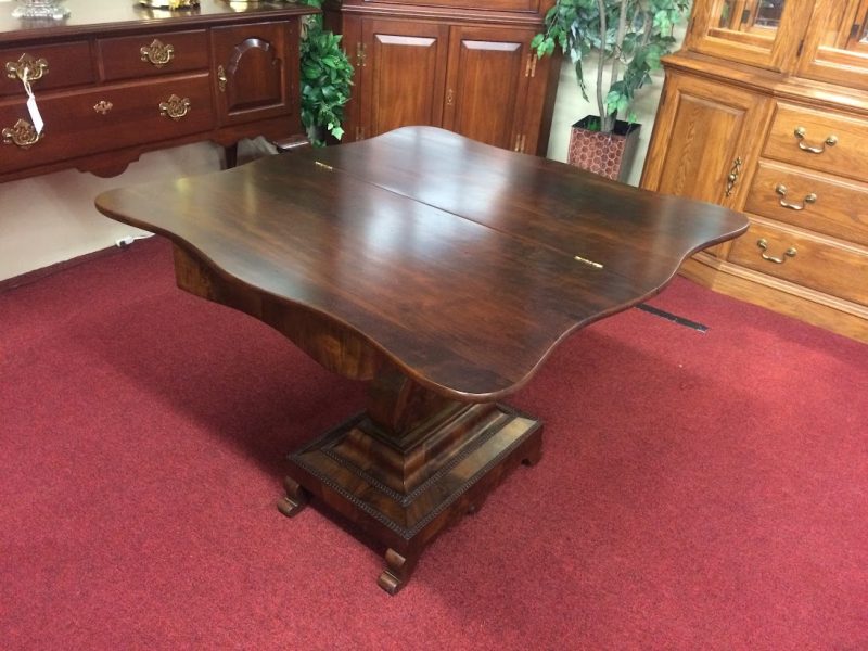 Antique Games Table, Mahogany Hall Table