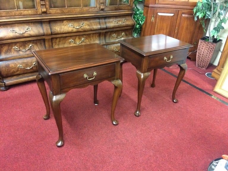 Vintage Henkel Harris Nightstands, The Pair