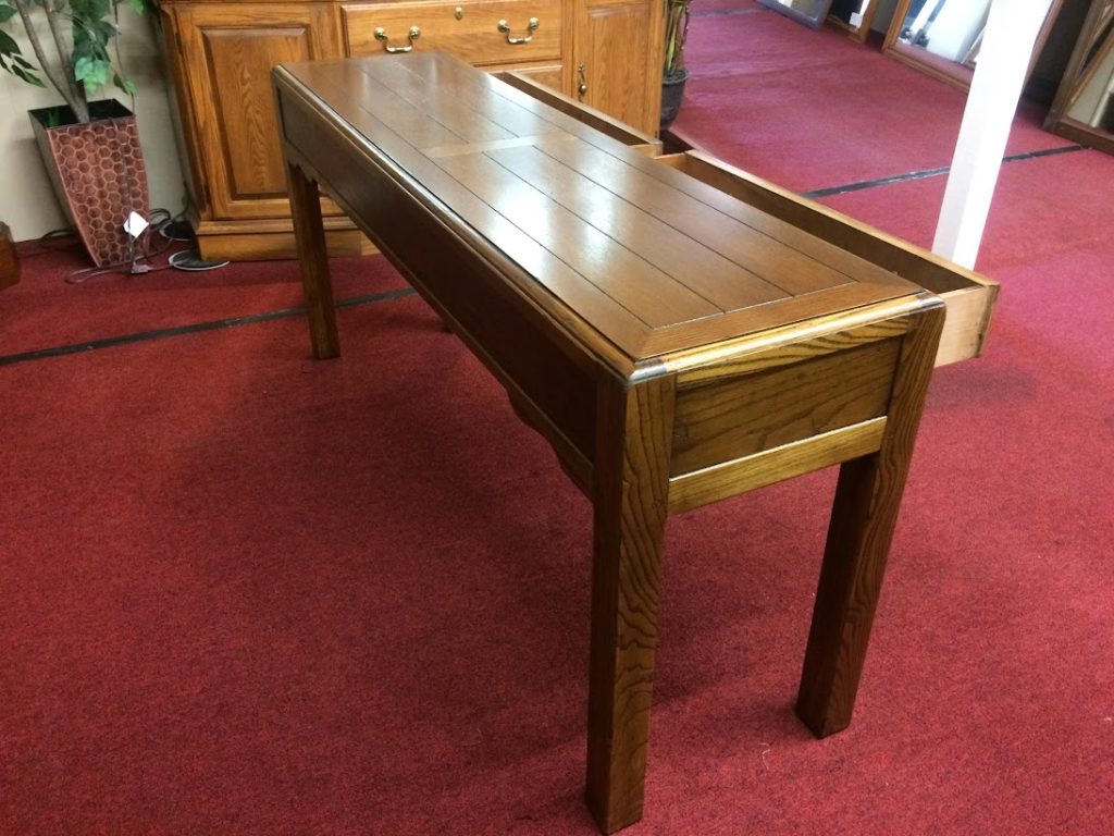 Vintage Sofa Table, Henredon Furniture