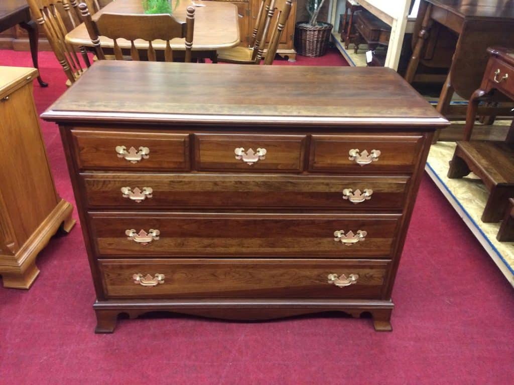Best Price Vintage Dresser, Cherry Wood, Kling Furniture For Sale