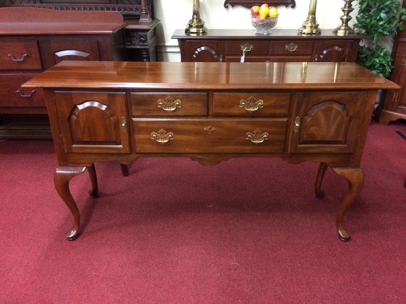 Best Price Vintage Buffet, Knob Creek Furniture, Cherry Wood For Sale
