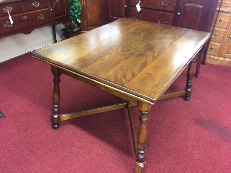 Vintage Maple Table, Draw Table