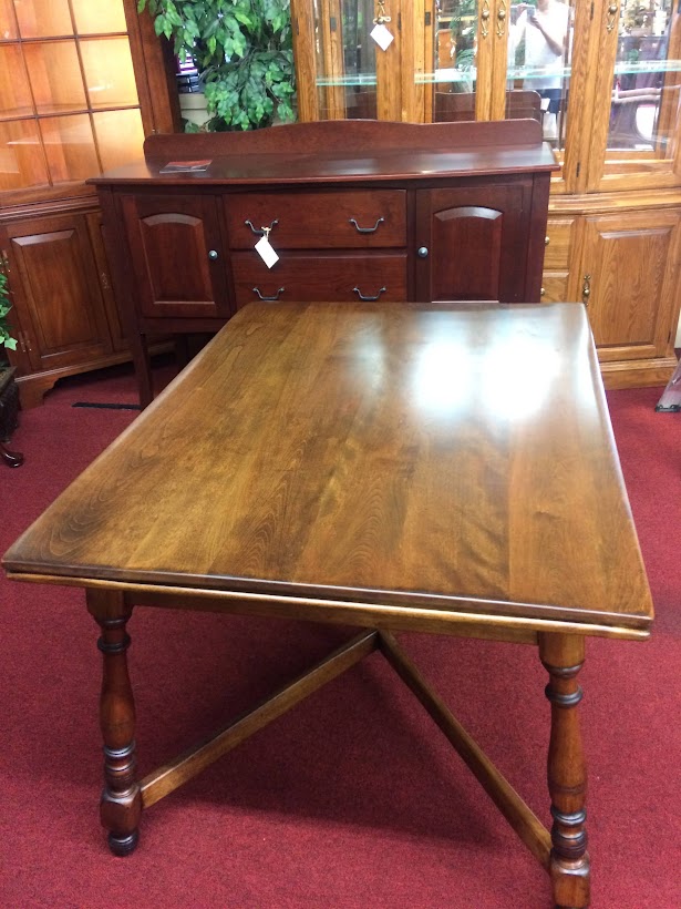 Vintage Maple Table, Draw Table