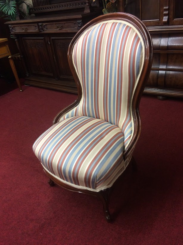 Vintage Victorian Style Chair, Reproduction Chair