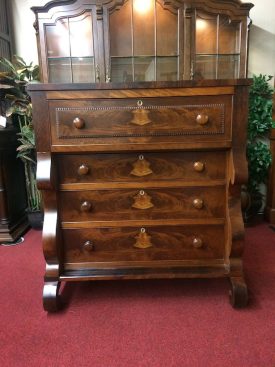 Antique Chest, Empire Chest of Drawers