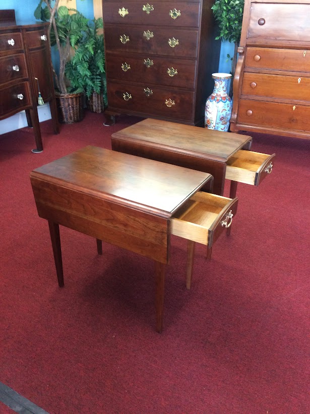 Vintage Pembroke End Tables, Statton Furniture, The Pair