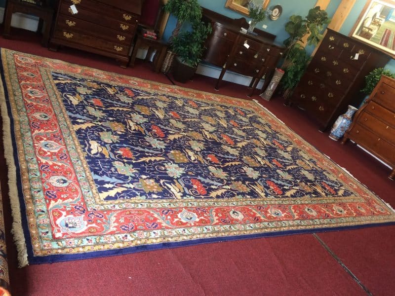 Vintage Oriental Rug, Persian Carpet, Tabriz