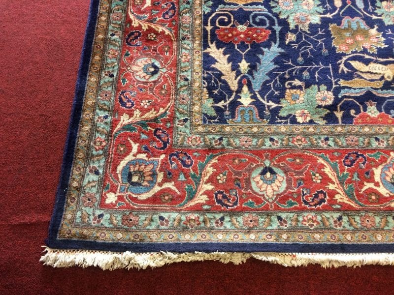 Vintage Oriental Rug, Persian Carpet, Tabriz