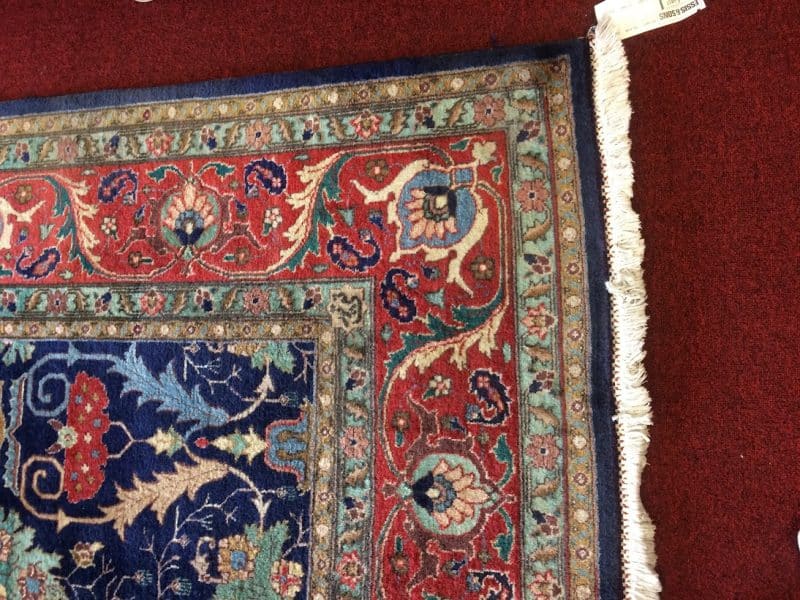 Vintage Oriental Rug, Persian Carpet, Tabriz