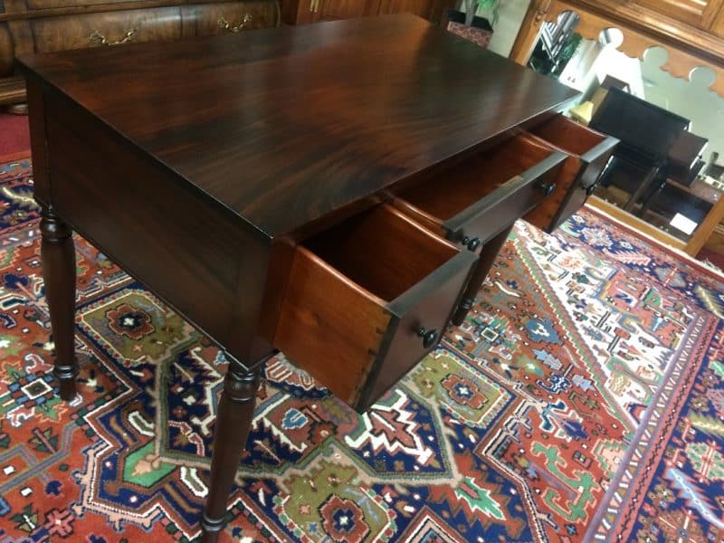 Best Price Vintage Desk, Mahogany Vanity, Potthast Furniture For Sale