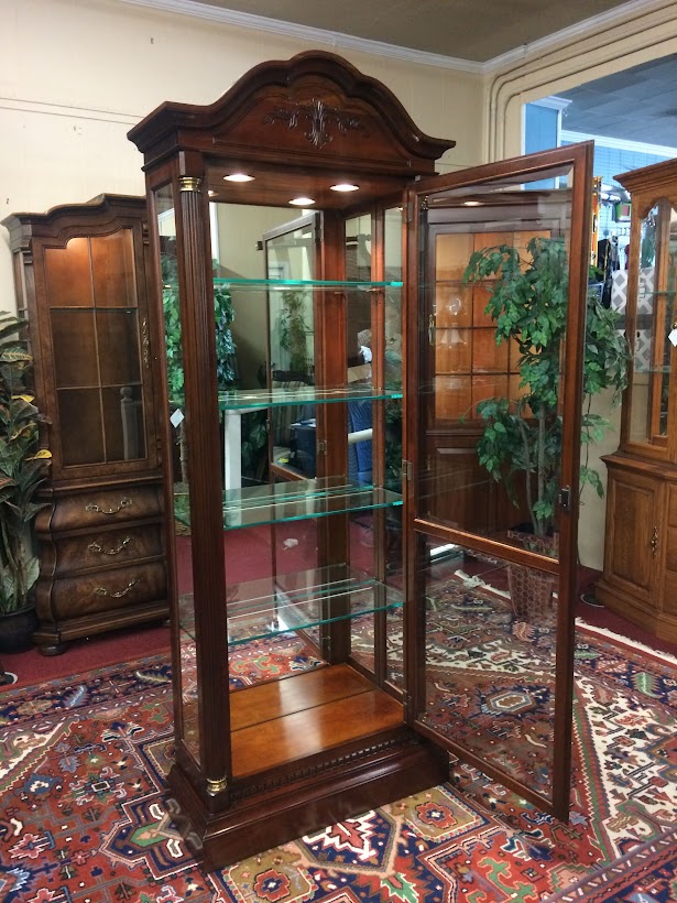 Vintage Curio Cabinet, Sligh Furniture