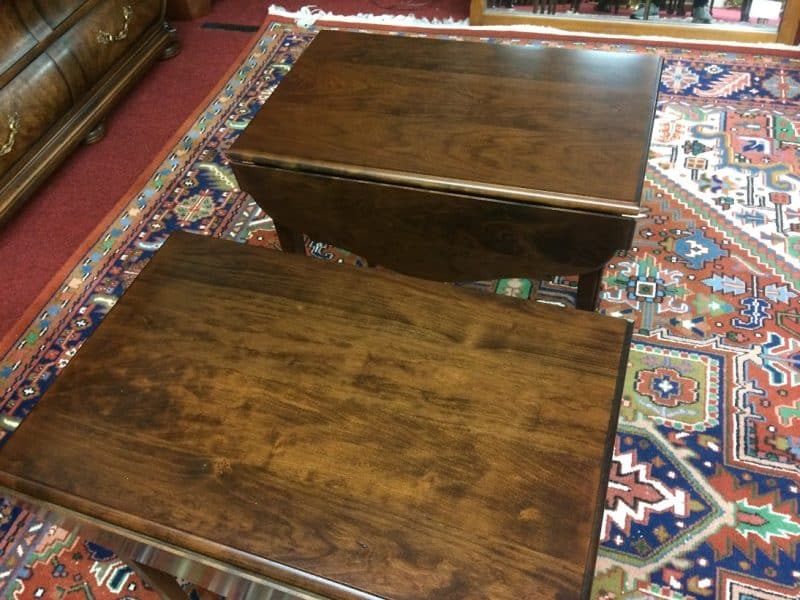 Vintage End Tables, Pembroke Style Tables, Statton Furniture (b)