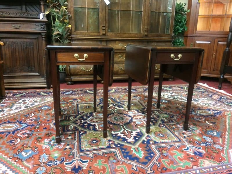 Vintage Pembroke Tables, Brandt Furniture, The Pair