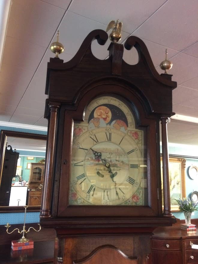 Modified Antique Tall Case Clock