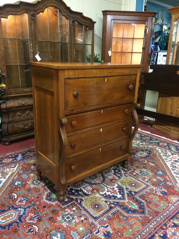 Antique Empire Dresser, Cherry Chest of Drawers