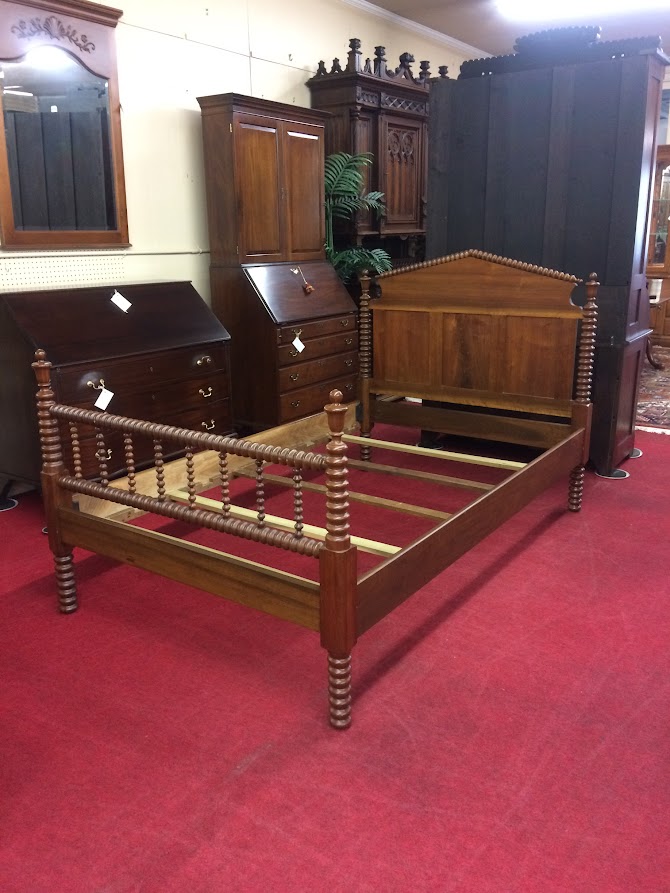 Antique Bed, Jenny Lind Style Bed, Victorian Bed