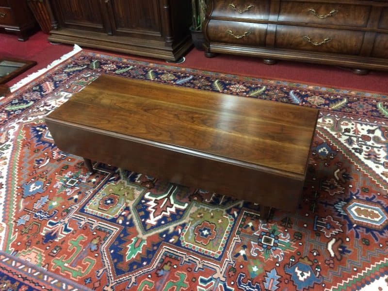 Vintage Cherry Coffee Table, Drop Side Coffee Table
