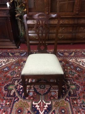 Vintage Chair, Chippendale Style Single Chair