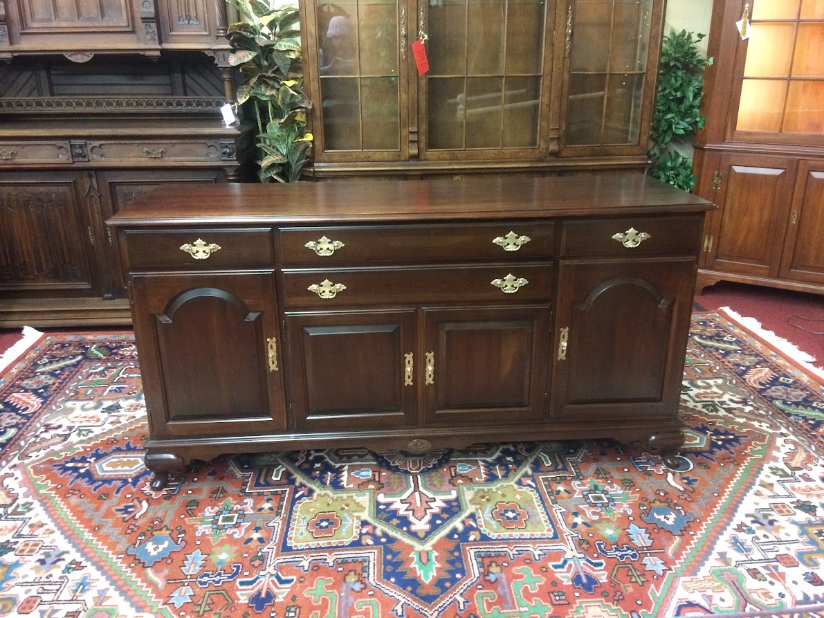 Vintage Sideboard Buffet, Ethan Allen Furniture