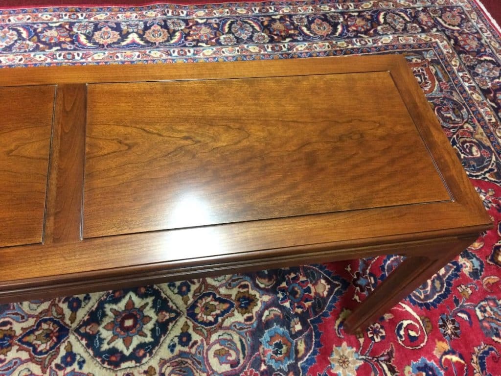 Vintage Sofa Table, Cherry Wood, Ethan Allen Furniture
