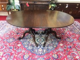 Vintage Dining Table, Solid Mahogany, Henkel Harris Furniture