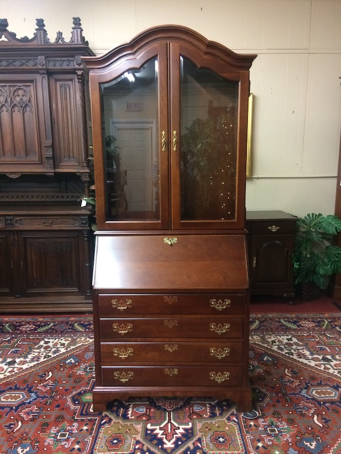 Vintage Secretary Desk Jasper Cabinet