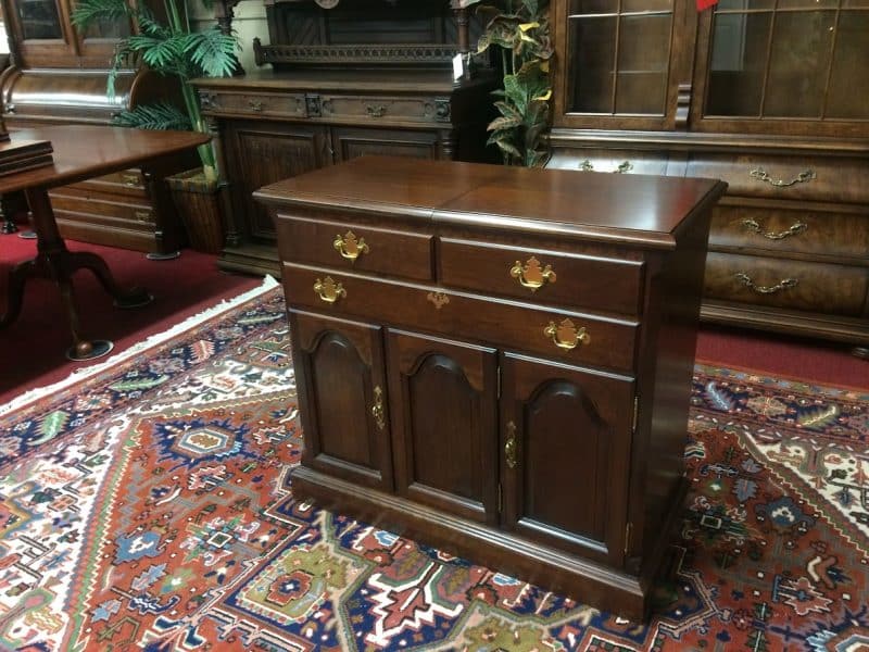 Best Price Vintage Server Sideboard, Tell City Furniture For Sale
