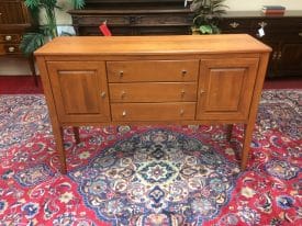 Vintage Sideboard, Canadel Furniture, Birch Wood