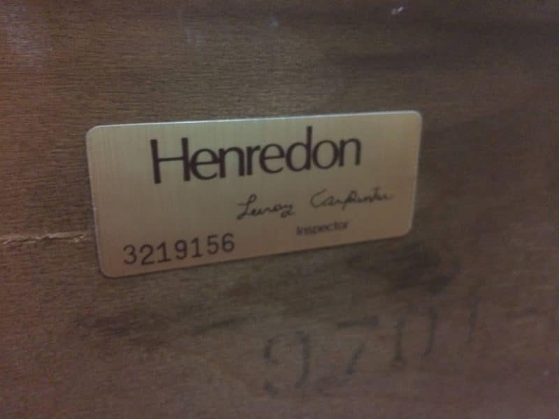 Vintage Henredon Chests, Aston Court, Sold Separately