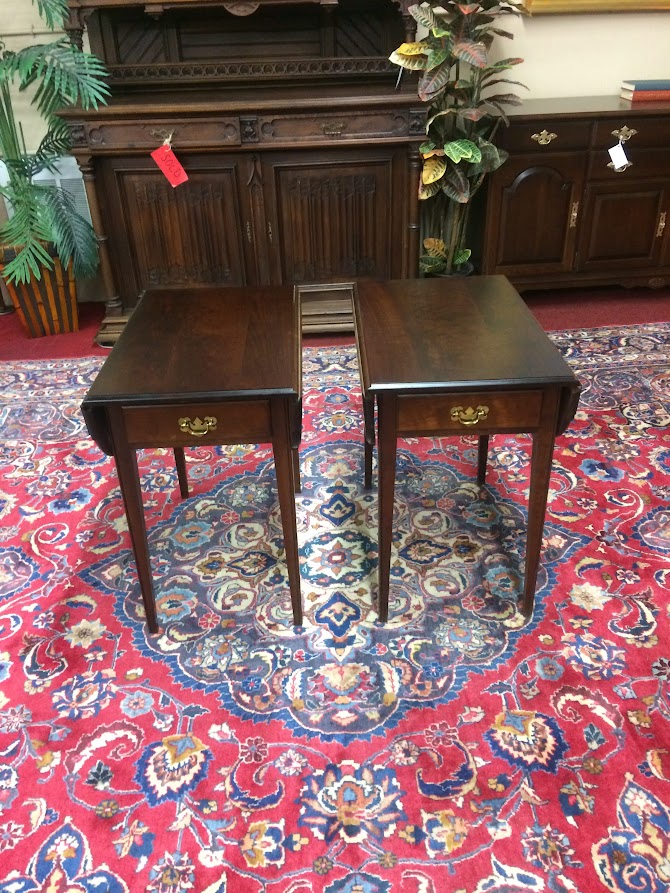 Vintage End Tables, Pembroke Style Tables, Statton Furniture
