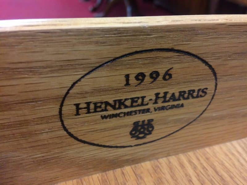 Vintage Lowboy Chest, Henkel Harris Furniture (spnea)