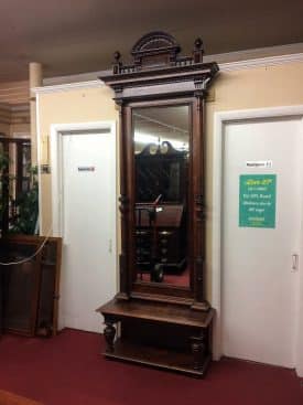 Antique Pier Mirror, Large Antique Wall Mirror, Victorian Mirror