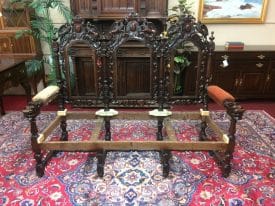 Antique Settee, Gothic Style Sofa